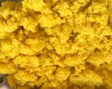 A picture of step 4 of Sooji Khaman Upma.