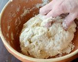 A picture of step 1 of Mushroom and Cabbage Pie.