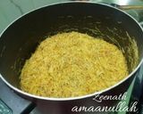 A picture of step 1 of Hyderabadi Khare Sewaiyan with Kheema.