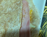 Foto del paso 3 de la receta: Sincronizada de York y queso al toque de miel 🌮🍯🍯