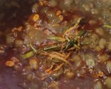 A picture of step 7 of Pindi Chole.