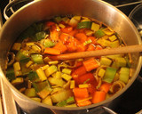 Foto del paso 7 de la receta: Otra vez sopa, dijo Mafalda, y con fideos de garbanzos