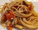 Foto del paso 5 de la receta Spaghetti con butifarra y champiñones
