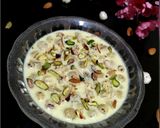 A picture of step 8 of "Shahi Makhana kheer".