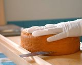 A picture of step 14 of Strawberry Decoration Cake, Chantilly Fraise.