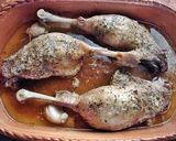 Omlós - ropogós libacomb szalonnás májával, burgonyapürével recept fázis 3 fotója
