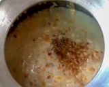 A picture of step 5 of Sarkarai pongal.