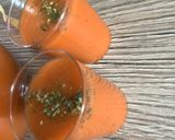 Une image de l'étape 7 de Gaspacho fraîcheur d’été 🍓🥑🧅🫑🧄🌶🍯.