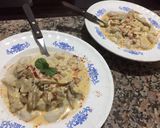 Foto del paso 4 de la receta: Ñoquis de ricota y puré con salsa de champis 🍄♥️