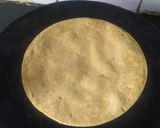 A picture of step 3 of Methi khakra.