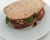 Foto del paso 3 de la receta Hamburguesa de pollo y rúcula