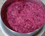 A picture of step 3 of Schezwan style Beetroot Dip.
