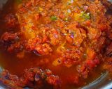 A picture of step 3 of Paneer Bhurji.