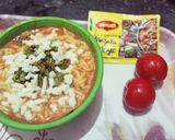 A picture of step 3 of Tomato maggi cheese.