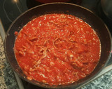 Foto del paso 1 de la receta: Ñoquis caseros con tomate y carne con queso parmesano