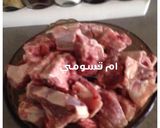 صورة لخطوة 1 من وصفة لحمه محمره