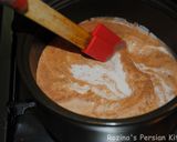 A picture of step 3 of Spicy hot choclate.