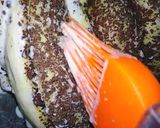 A picture of step 8 of Chocolate pawri (donut bread).