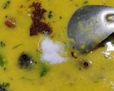 शेवग्याच्या शेंगांची गोडा मसाला आमटी... (shevgyachya shengachi goda masala amti recipe in marathi) रेसिपी स्टेप 3 फोटो