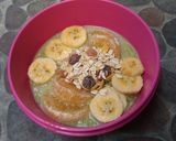 Foto langkah ke 3 dari resep 65. Oat granole matcha.