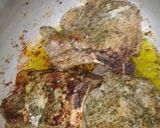 A picture of step 4 of Smothered pork chops with mash potato.
