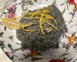 A picture of step 3 of Instant Squid Ink Risotto with Clams and Lemon Zest.