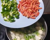 A picture of step 3 of Veg Hyderabadi Nizami Kadai.
