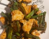 A picture of step 3 of Chicken & Peppers.