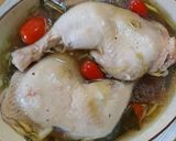 รูปขั้นตอนการทำที่ 1 ของ ไก่นึ่งสมุนไพร