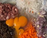 Hình bước làm 1 của món Chả trứng