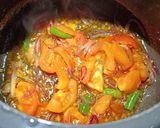 A picture of step 2 of Matar Ghughni.