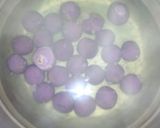Foto langkah ke 3 dari resep Klepon ubi ungu.