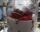 Foto del paso 1 de la receta: Kéfir con avena y frutos rojos 🥛🍓🍒