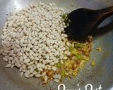 A picture of step 5 of Puffed Bajra and Ragi Khichdi.