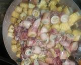 Foto langkah ke 4 dari resep Tumis Cumi Asin dan Tahun pedas.