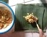 Foto langkah ke 5 dari resep Pepes Brokoli Tahu.