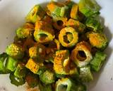 Kaju, karela batetanu shakCashews, Bittergourd and potato curry recipe step 1 photo