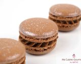 Une image de l'étape 3 de Macaron Chocolat Marron.