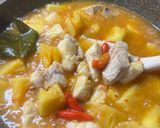 Foto langkah ke 5 dari resep Lempah Ikan Kakap Kuah Nanas.