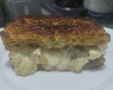 Foto del paso 8 de la receta: Sándwich🍍de pollo🧀y queso🍞🥯🍗