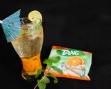 A picture of step 2 of Sprite orange jelly.