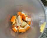 Foto del paso 2 de la receta Huevos relleno de palito de cangrejo