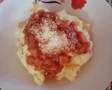 Foto del paso 4 de la receta: Polenta cremosa y suave con tuco