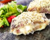 Foto del paso 5 de la receta: Rollitos de jamón y queso