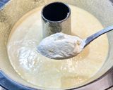 A picture of step 5 of Corn and Mascarpone Cake.