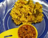A picture of step 8 of Masala Khichdi.