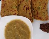 A picture of step 7 of Broccoli Paratha.