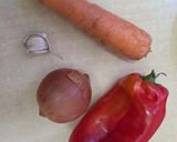 Foto del paso 2 de la receta: Sopa de lentejas coral y amaranto 🥣congelable para tener siempre lista una sopita reconfortante 🥣❄️