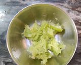 A picture of step 1 of CARROT CUCUMBER RAITA...