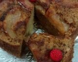 A picture of step 3 of Apple updown cake.